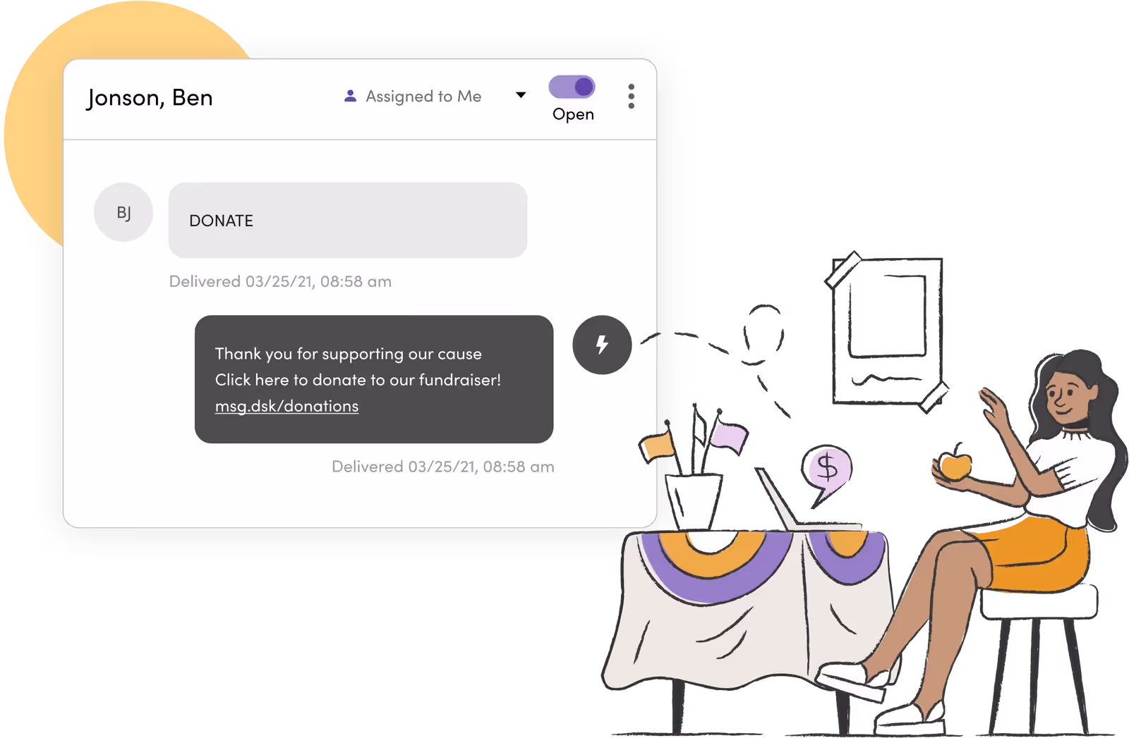 nonprofit text messaging