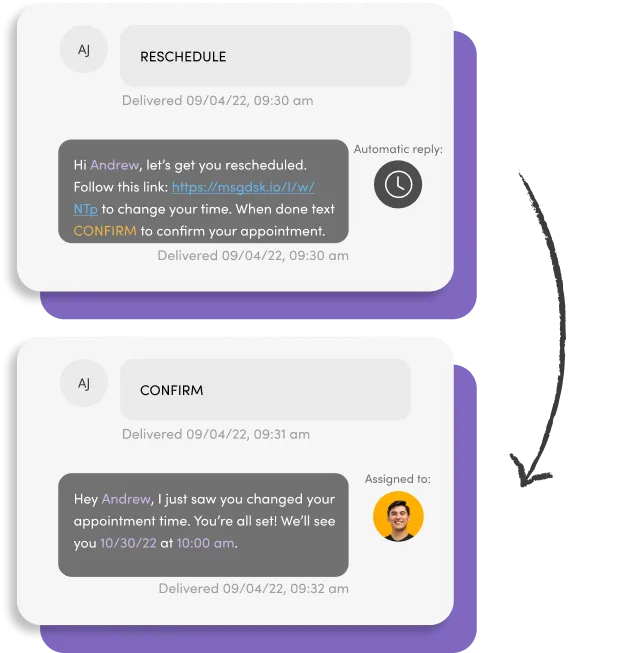 text message automation