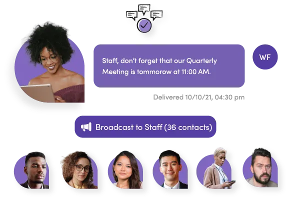 team employees internally